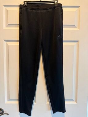 adidas Black Athletic Women Joggers with Subtle Logo